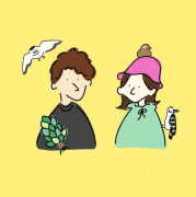 カップルのイラスト