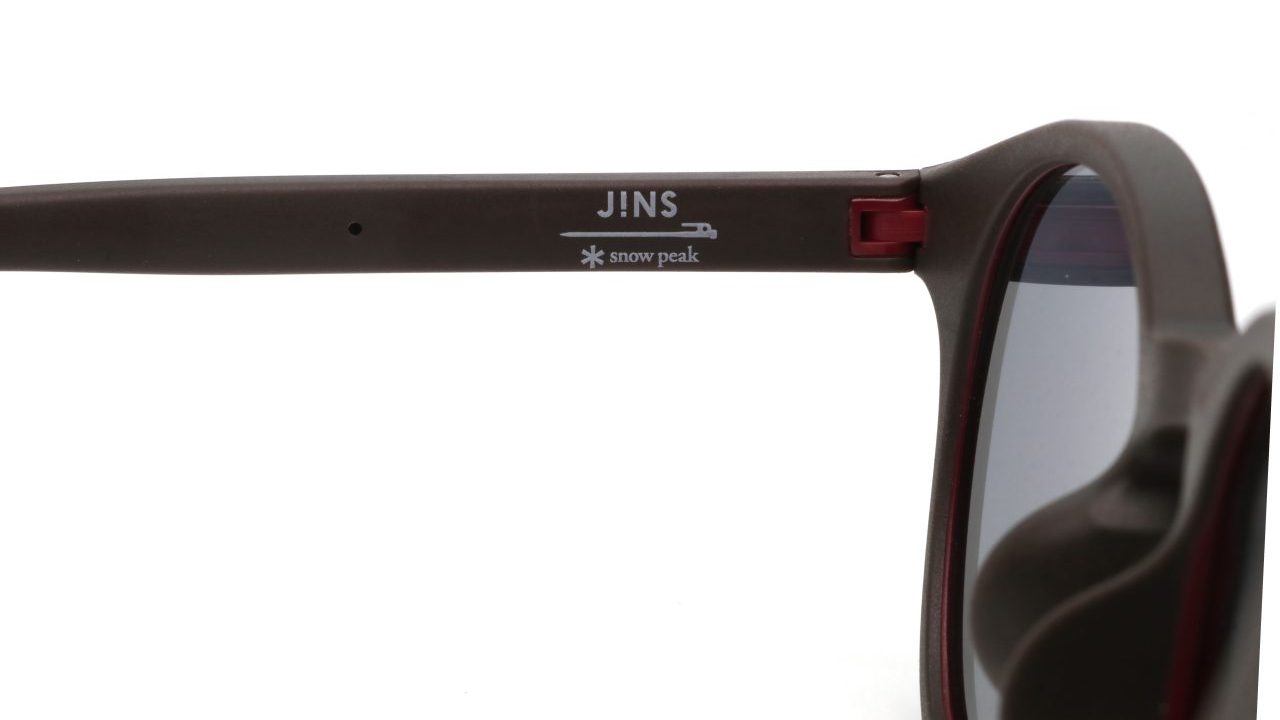 JINS× Snow Peak Rubber SUNGLASSES （Boston）