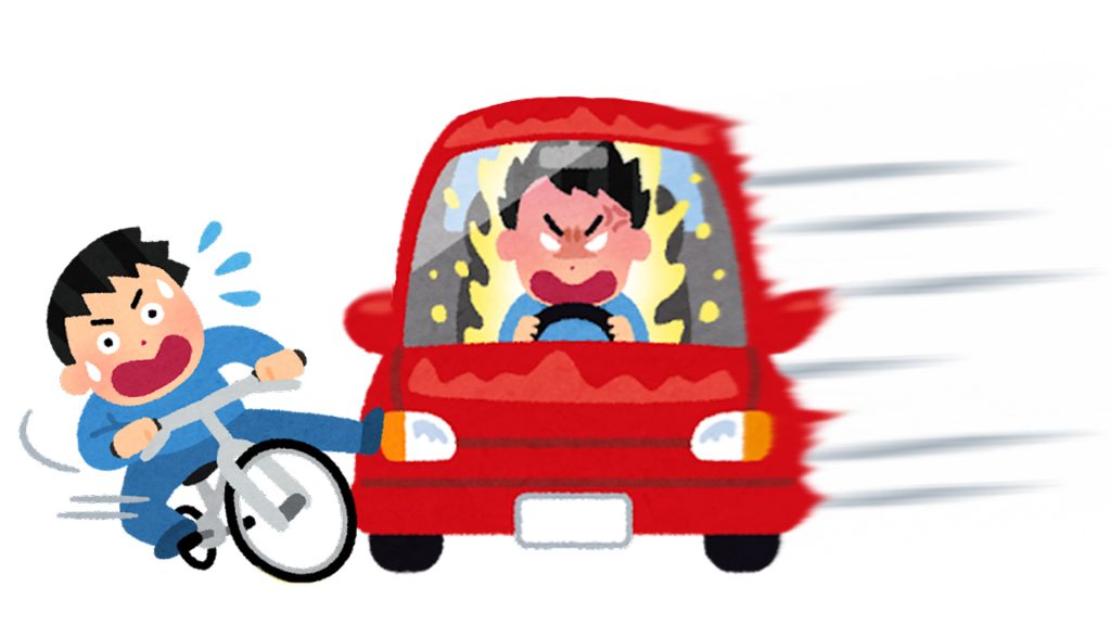 自動車・バイクによるあおり運転　